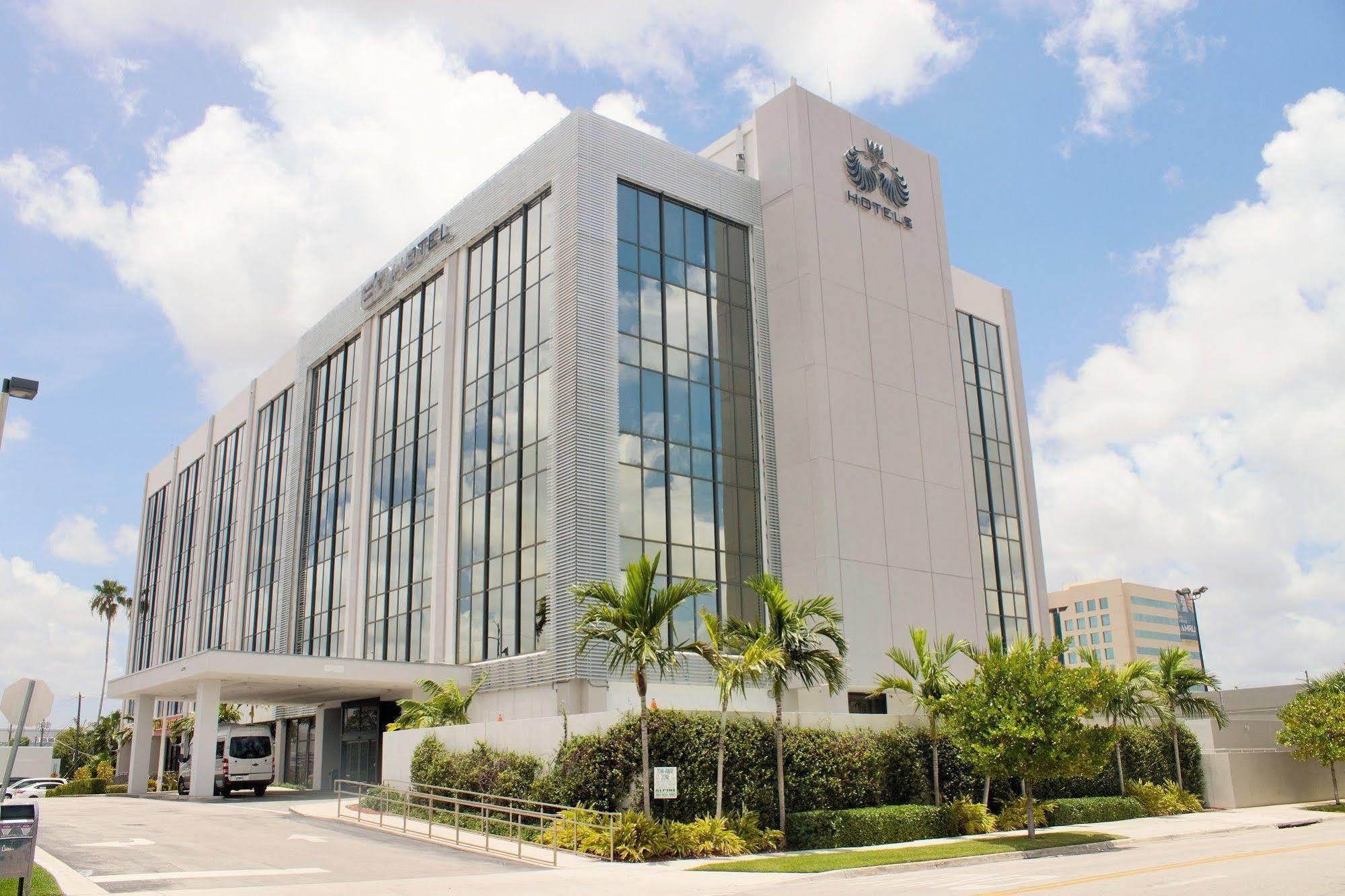 Eb Hotel Miami Airport Miami Springs Eksteriør bilde