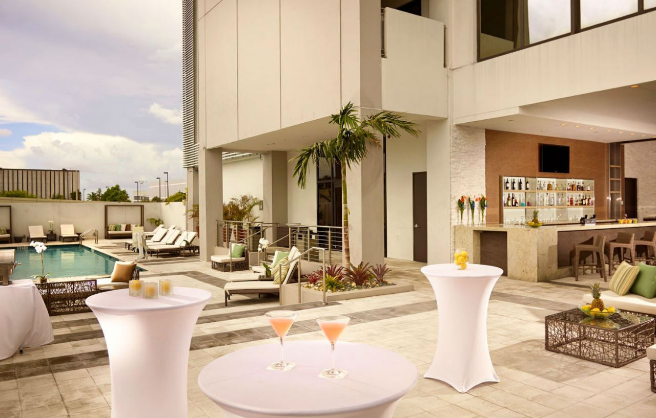 Eb Hotel Miami Airport Miami Springs Eksteriør bilde